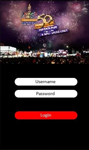 Screenshot Jakarta Fair Mobile App