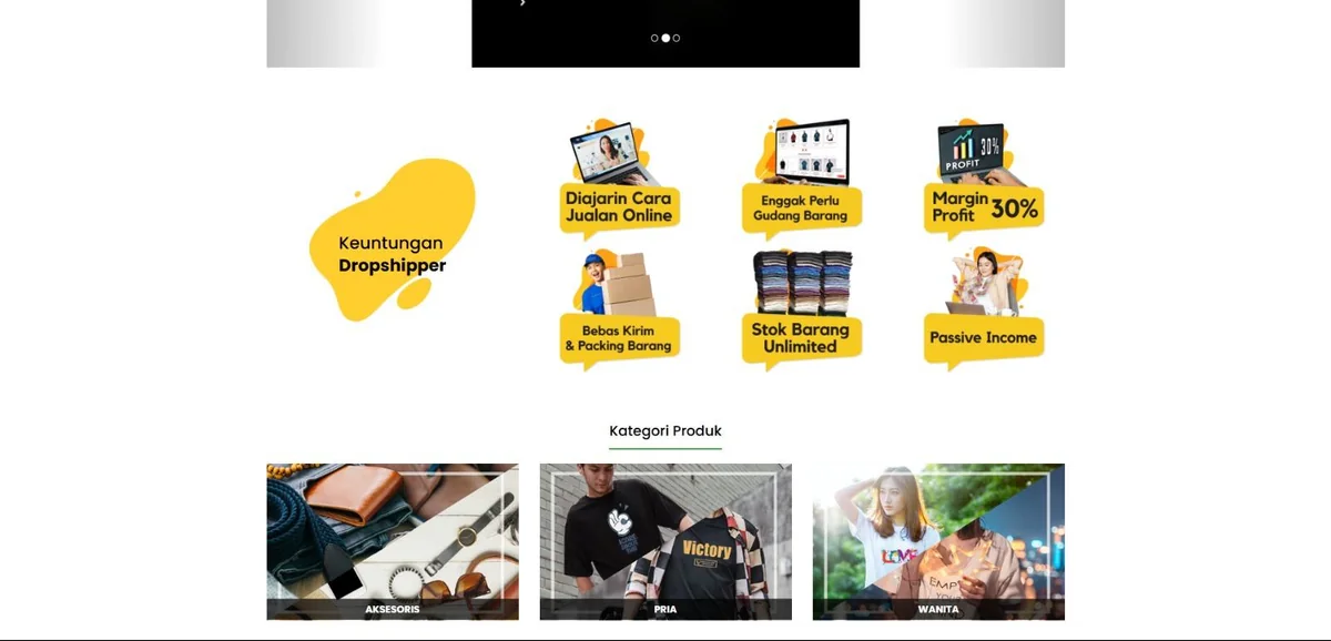 Screenshot Kaosunisex · Digital T-Shirt Factory